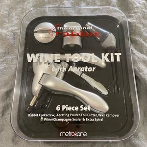 The Original Rabbit Wine Tool Kit with Aerator